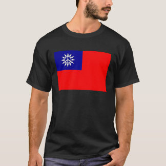 Camiseta Signo de paz de la bandera de Taiwán Pacifista Pac