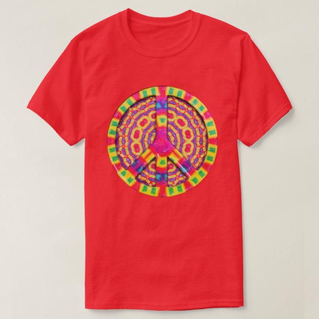 Camiseta Signo de paz de lejos (Diseño del anverso)