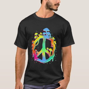 Camiseta Signo de paz de los hongos mágicos