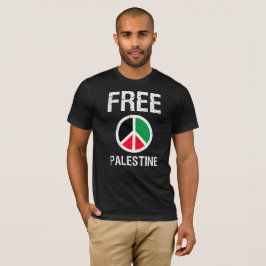 Camiseta Signo de paz de Palestina libre seña de libertad d