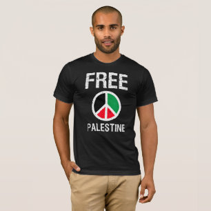 Camiseta Signo de paz de Palestina libre seña de libertad d