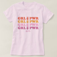 Signo de paz del poder del Chica hábil