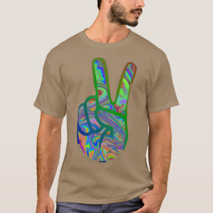 Camiseta Signo de paz Diseños de arte gráfico 7