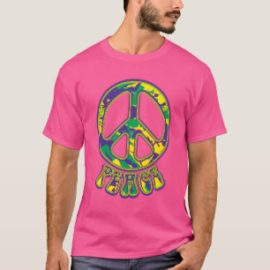 Camiseta Signo de paz hippie