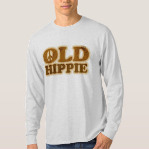 Camiseta Signo de paz hippie antiguo