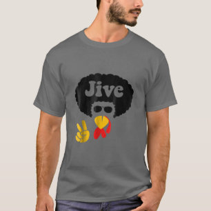 Camiseta Signo de paz jive Turquía enfrenta graciosos shi