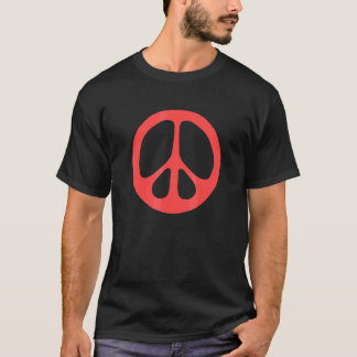 Camiseta Signo de paz Minimalista Sencillo Sesenta años 60