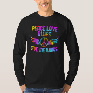 Camiseta Signo de Paz Música Jazz Música Blues Músico Paz A