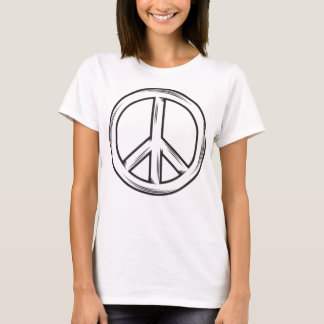 Camiseta Signo de paz para hombres y mujeres