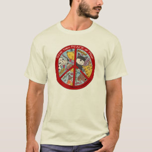 Camiseta Signo de paz Protección animal