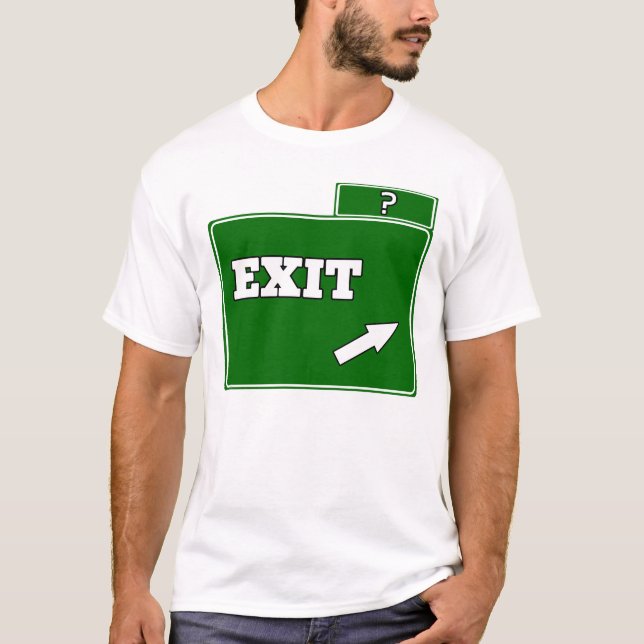 Camiseta ¿? Signo de salida (Anverso)