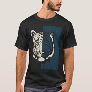 Camiseta Signo del Zodiaco Chino Motivo Depredador Gato Sal