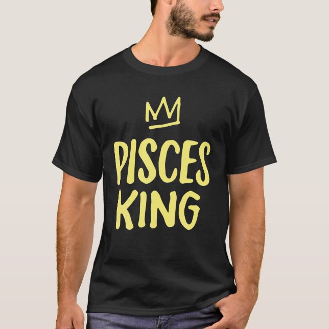 Camiseta Signo estrella zodiaca Astrología Horoscopio Pisce (Anverso)