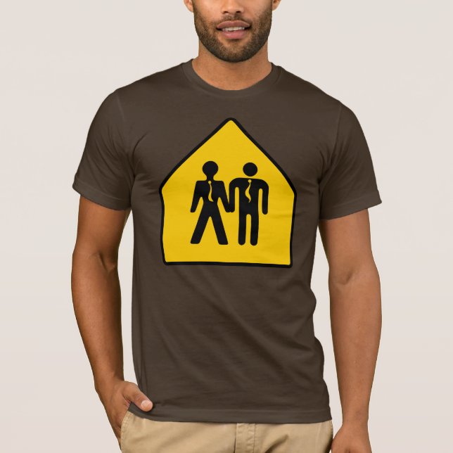 Camiseta signo formal de cruce de novios (Anverso)