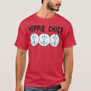 Camiseta Signo Hippie Chick Peace
