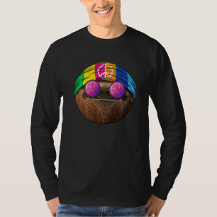 Camiseta Signo hippie tropical a de paz de amor eslogan hip