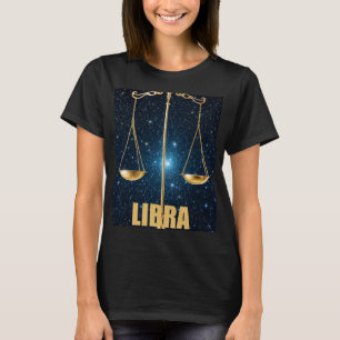 Camiseta Signo Libra astrología Zodiac