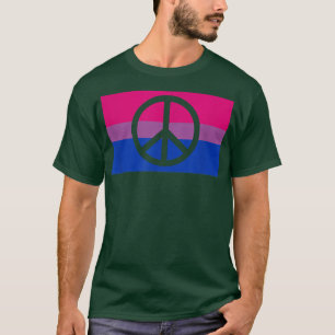Camiseta Signo pacifista de paz protesta contra Hippie Gay