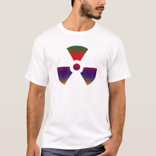 Camiseta Signo radioactivo nuclear