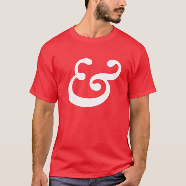 Camiseta Signo "&" T (Anverso)