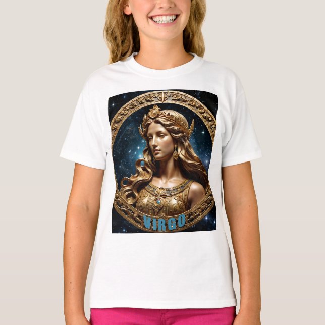 Camiseta Signo Virgo astrología Zodiac (Anverso)