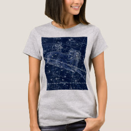 Camiseta Signo zodiacal Aries Ilustración vintage