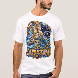 Camiseta Signo zodiacal Capricornio Cabra marina Astrología