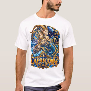 Camiseta Signo zodiacal Capricornio Cabra marina Astrología