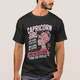 Camiseta Signo Zodiacal Capricornio Signo Constelación Cump