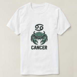 Camiseta Signo zodiacal de Cáncer Mascota Mecha de Jade