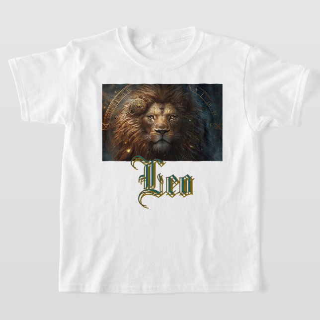 Camiseta Signo zodiacal de Leo (Distribución)