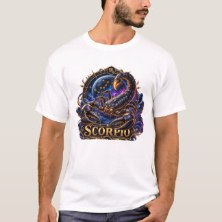 Camiseta Signo zodiacal Escorpio Escorpión Celeste Astrolog