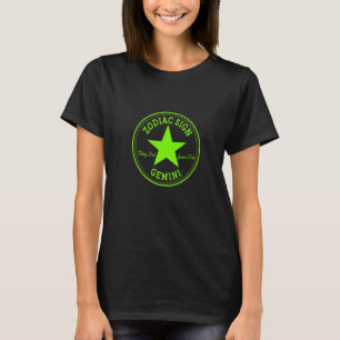 Camiseta SIGNO ZODIACAL GÉMINIS nacido en mayo y junio astr
