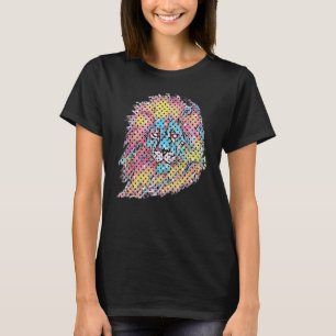 Camiseta Signo zodiacal Leo Animal Cabeza de León Regalo Zo