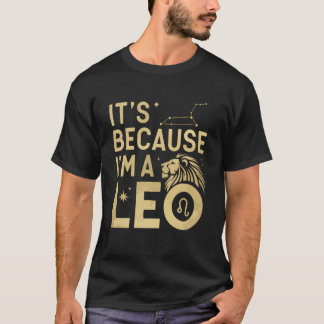 Camiseta Signo Zodiacal Leo Constelación Cumpleaños Horósco
