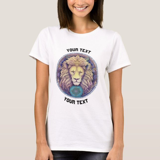CAMISETA SIGNO ZODIACAL LEO PERSONALIZADO  (Anverso)