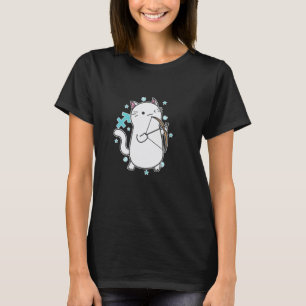 Camiseta Signo zodiacal Sagitario gato
