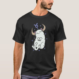 Camiseta Signo zodiacal Tauro como horóscopo de gato