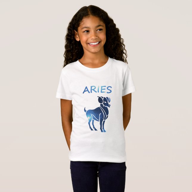 Camiseta Signo zodiaco Aries Ringer T-Shirt (Anverso completo)