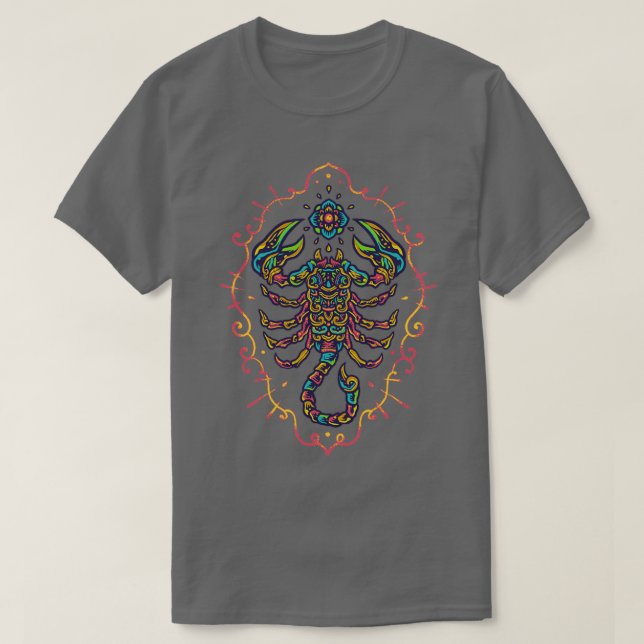 Camiseta Signo zodiaco de Escorpio (Diseño del anverso)
