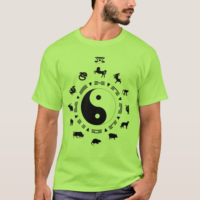 Camiseta Signos Chineses (Anverso)