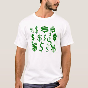 Camiseta Signos de dólar