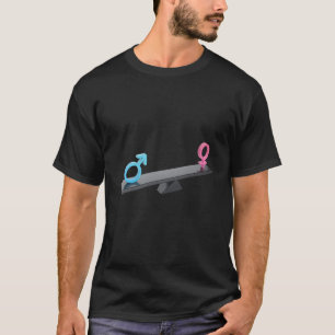 Camiseta Signos de género masculino y femenino en la sierra