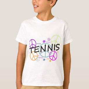 Camiseta Signos de la paz coloreados tenis