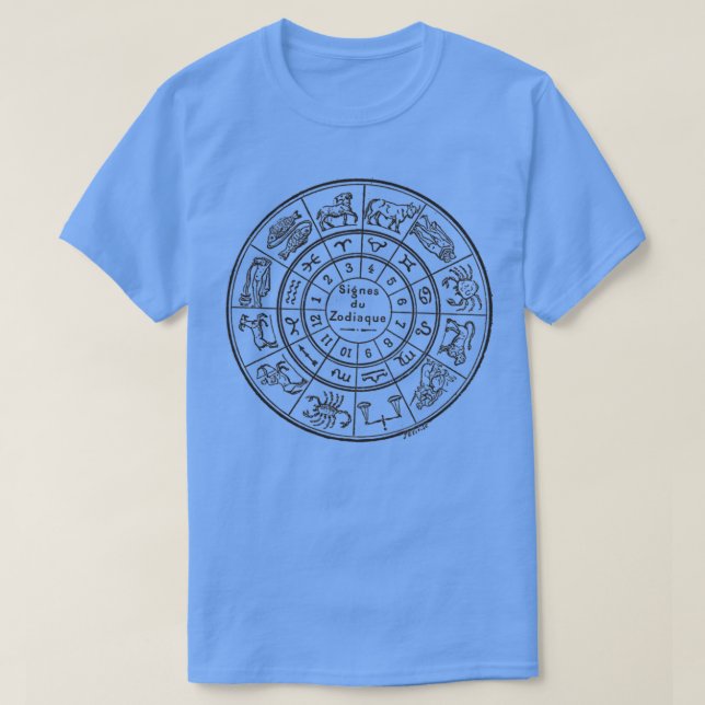 Camiseta Signos del zodíaco (Diseño del anverso)