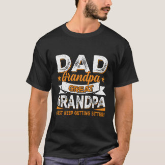 Camiseta Sigo Mejorando El Abuelo De Papá Grande