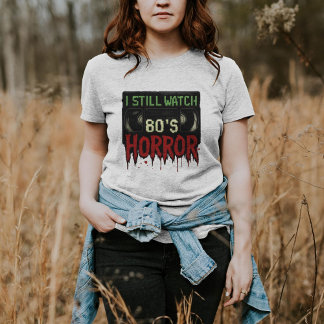 Camiseta Sigo viendo el horror de los 80