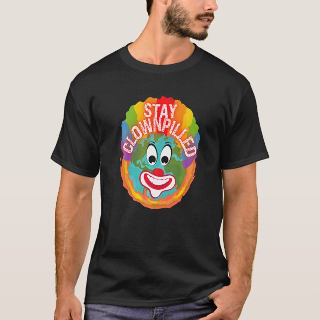Camiseta Sigue acumulada sensación positiva de humor en la  (Anverso)