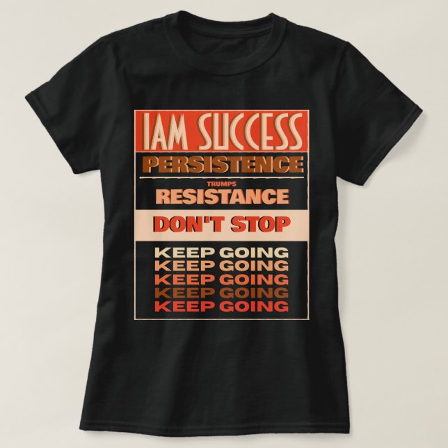 CAMISETA SIGUE ADELANTE (Diseño del anverso)