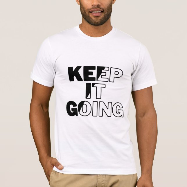 Camiseta Sigue adelante (Anverso)